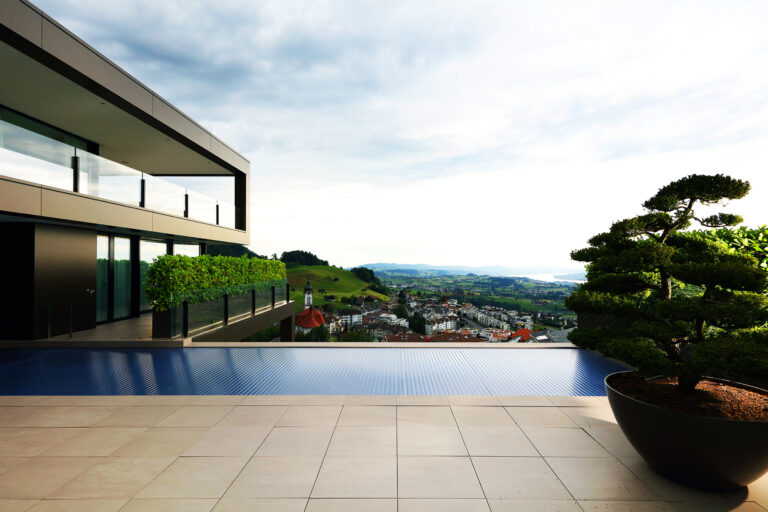 Polycarbonat Solar onder water systeem Swim Safe Unterflur Solar Polycarbonat